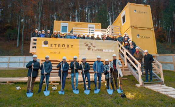 Mehrfamilienhäuser Fischermätteli, Burgdorf BE, Spatenstich