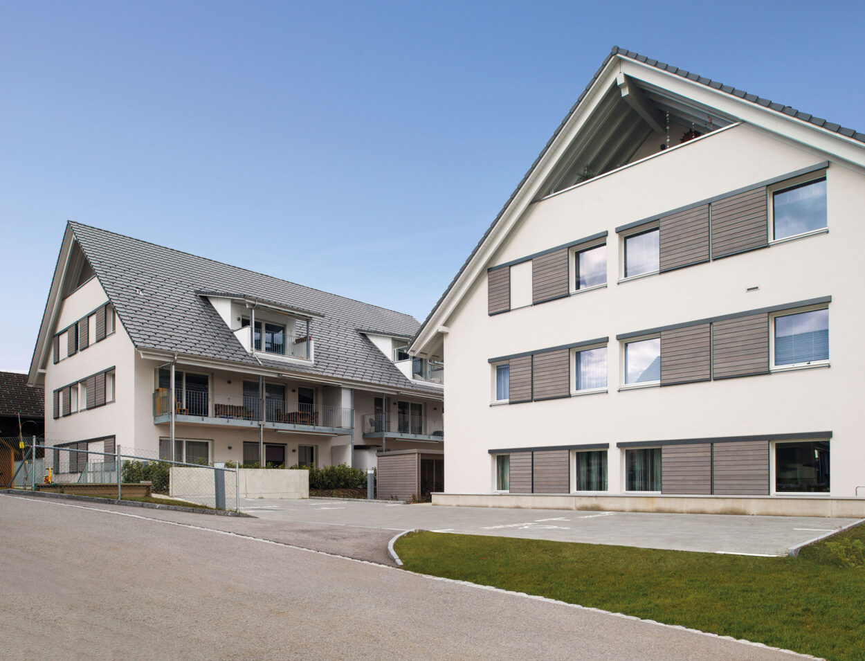 Mehrfamilienhäuser Sonnenfeld, Islisberg AG, Immobilien, Wohnbau