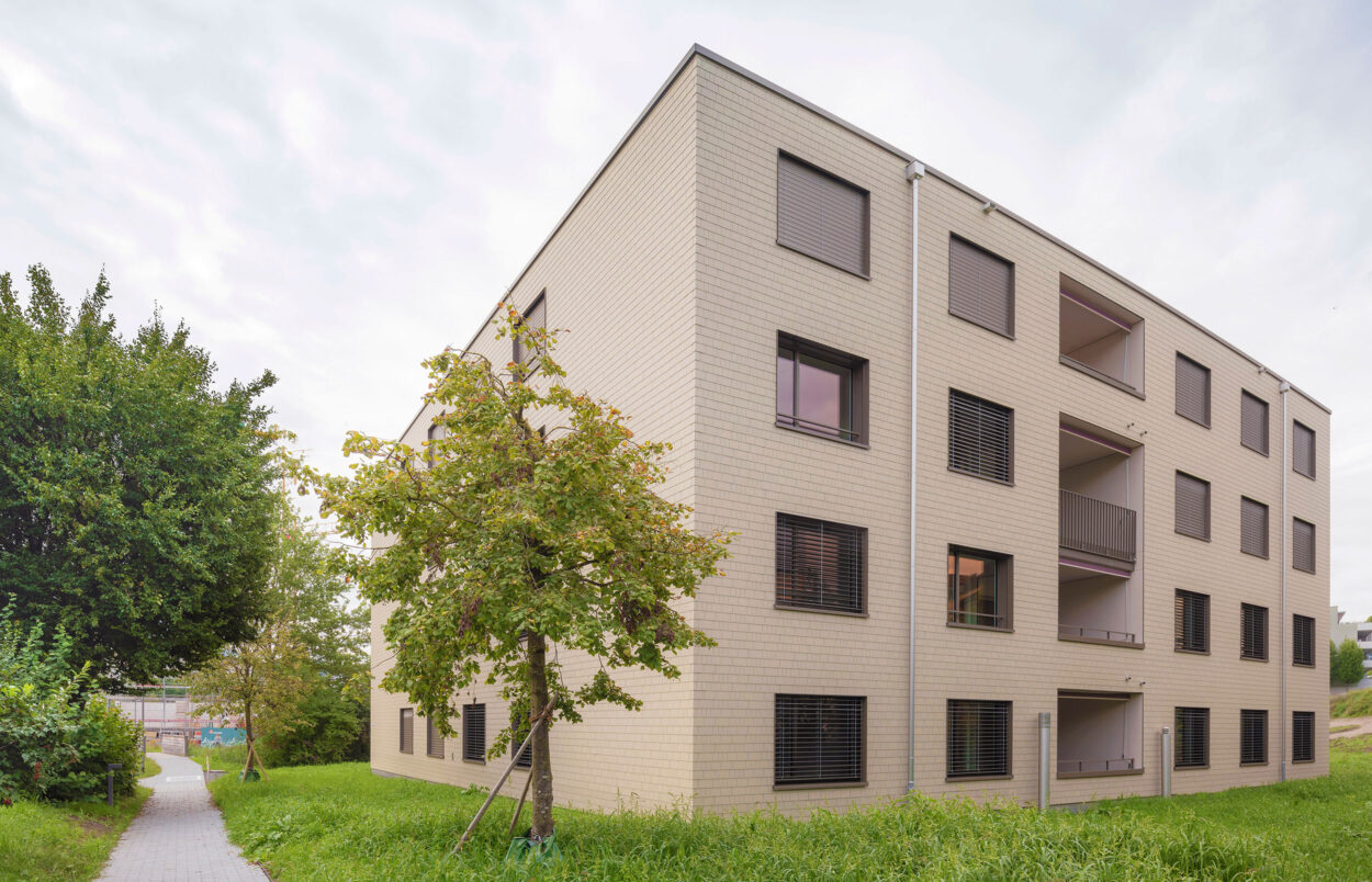 Mehrfamilienhäuser Riedbach-Park, Adligenswil LU, Architektur, Wohnbau
