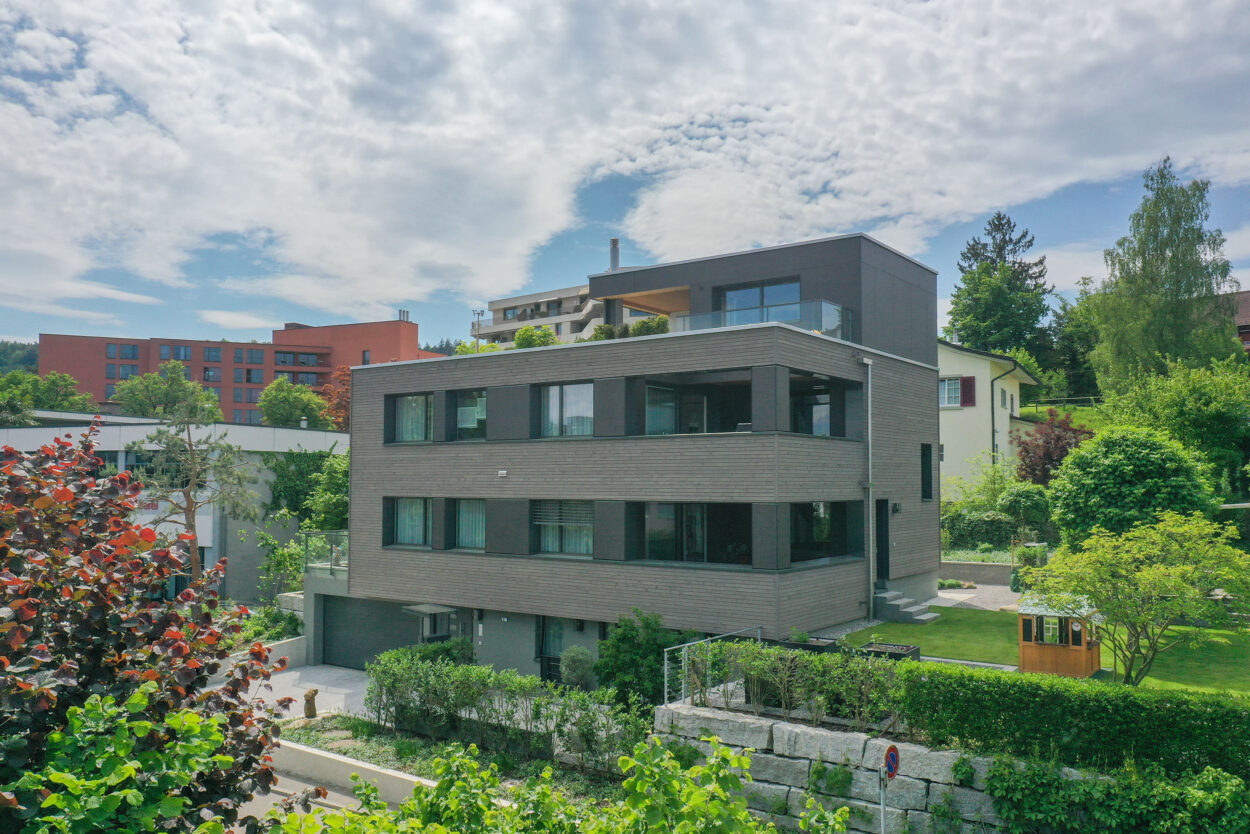 Mehrfamilienhaus, Thalwil ZH, Wohnbau, Holzbauauftrag