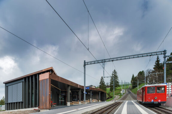 Bahnhofsgebäude, Rigi Bahnen AG, Rigi Kaltbad LU