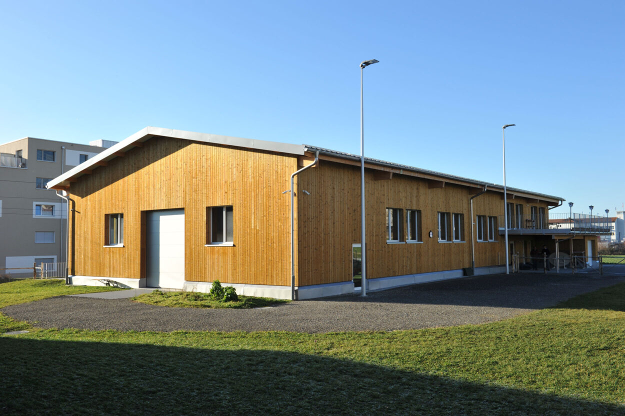 Hundetrainingshalle, Sternen-Menziken GmbH, Menziken AG, Industrie- und Gewerbebau, Holzbauaufträge