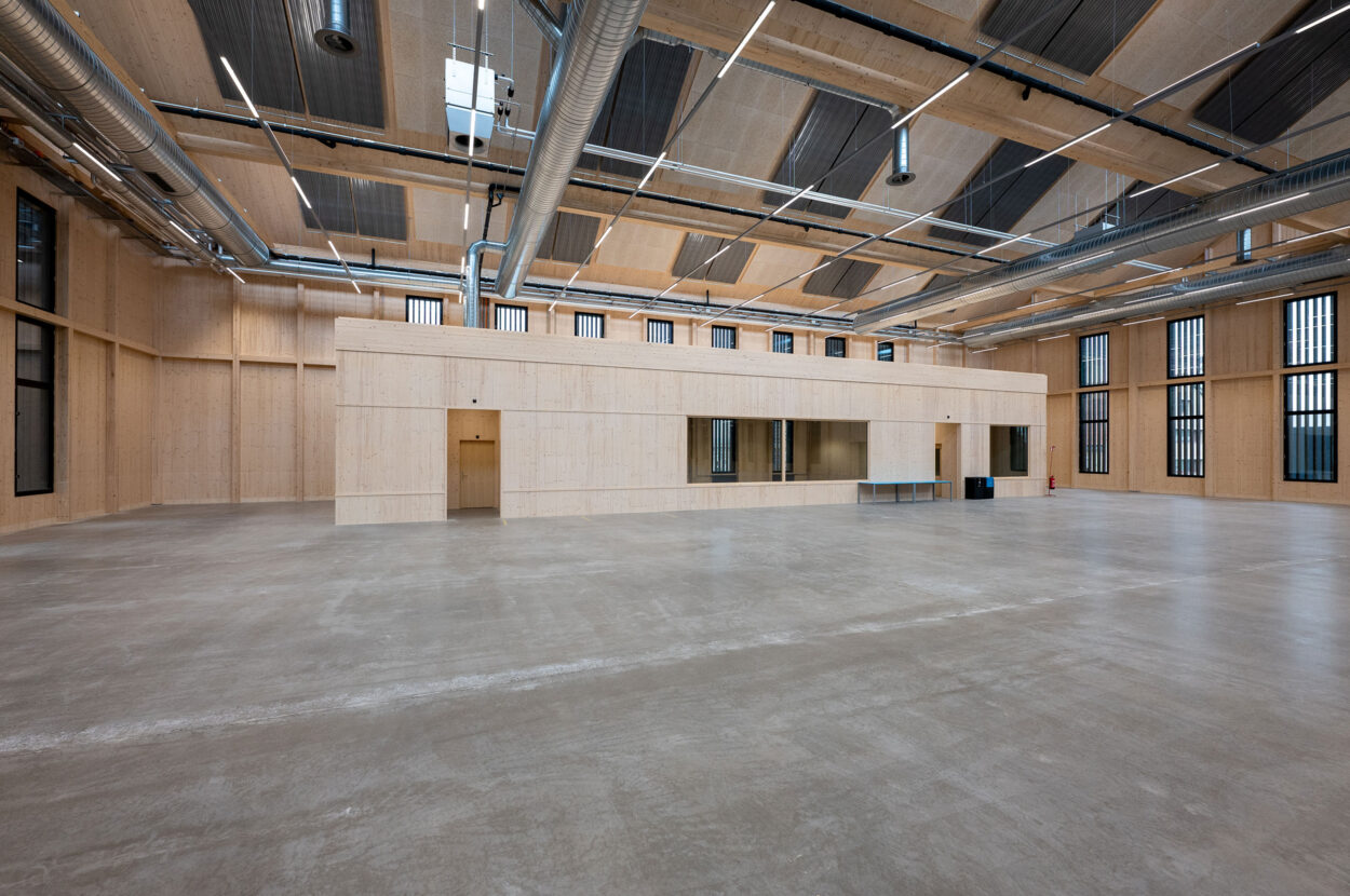 Zephyr Hangar Komplett, V-ZUG Infra AG, Zug ZG