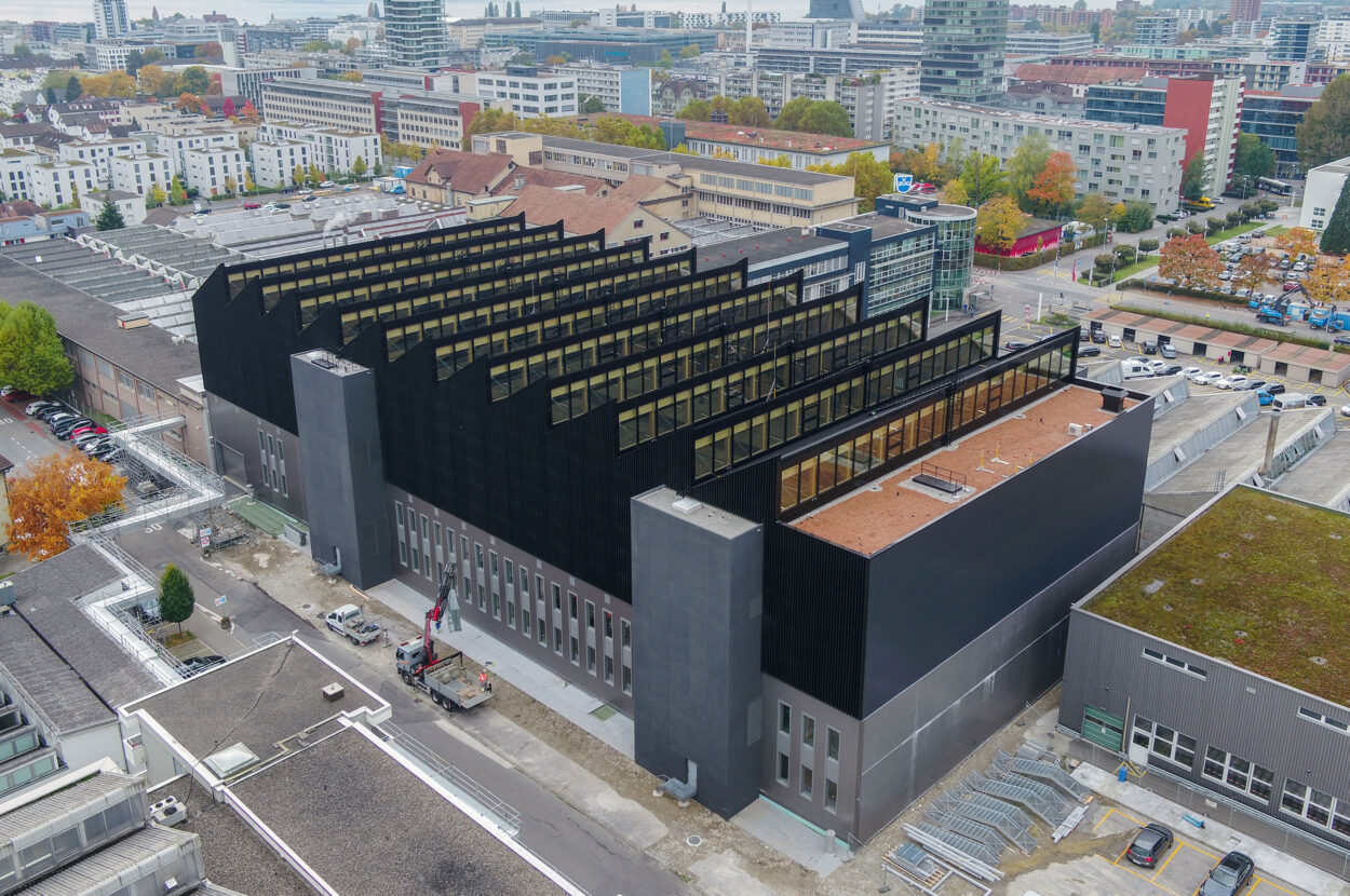 Zephyr Hangar Komplett, V-ZUG Infra AG, Zug ZG