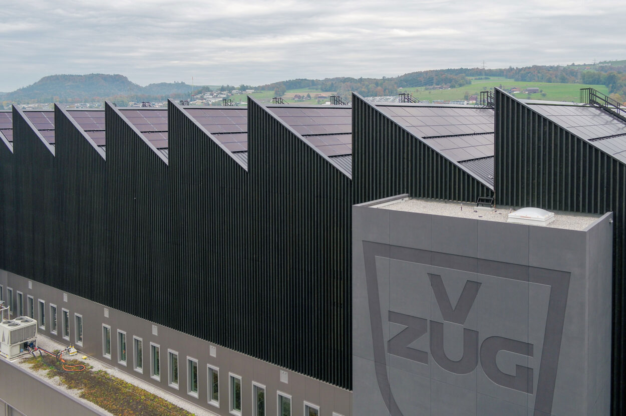 Zephyr Hangar Komplett, V-ZUG Infra AG, Zug ZG