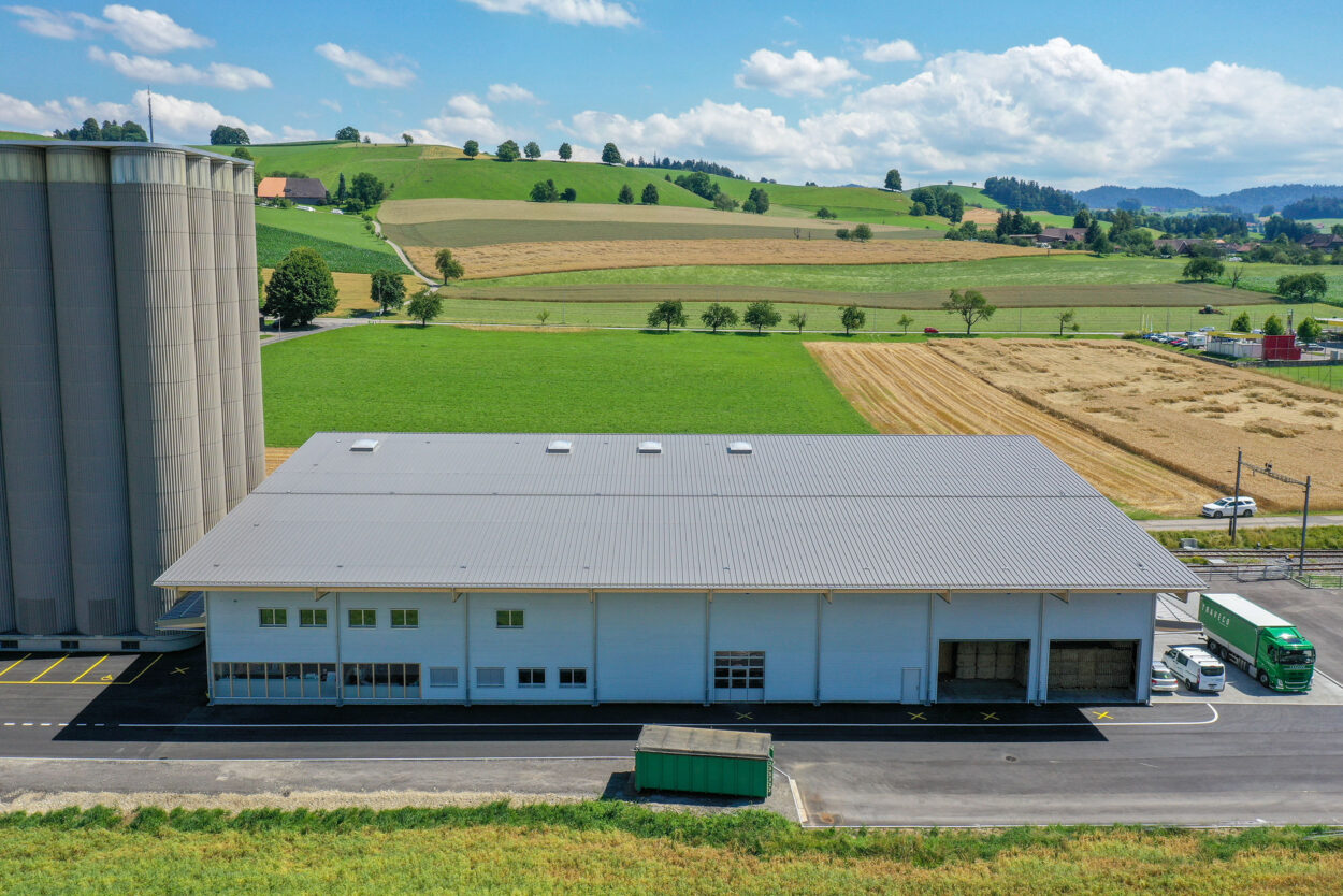 AgroCenter, LANDI Region Huttwil AG, Huttwil BE, Industrie- und Gewerbebau, LANDI-Bauten