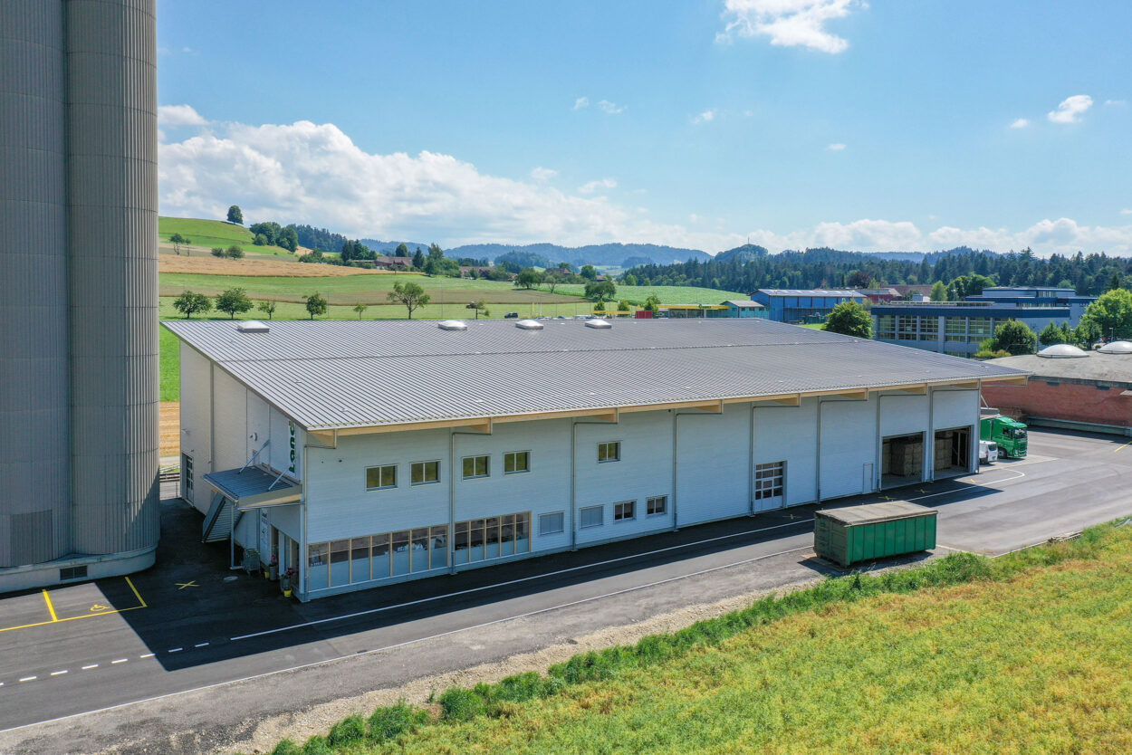 AgroCenter, LANDI Region Huttwil AG, Huttwil BE, Industrie- und Gewerbebau, LANDI-Bauten