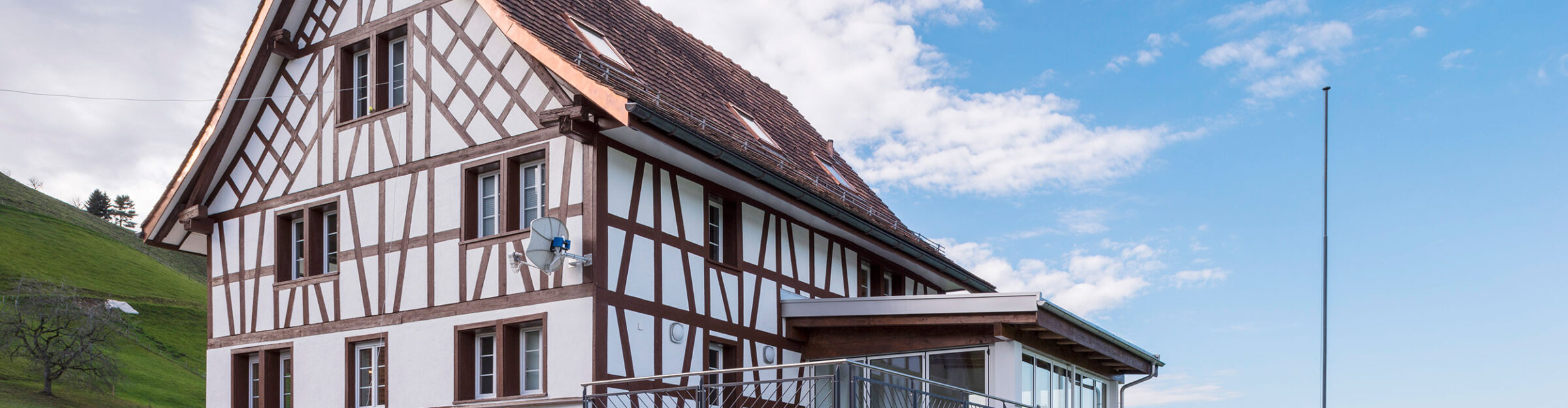 Wohnhaus und Besenbeiz, Umbau, Hütten ZH