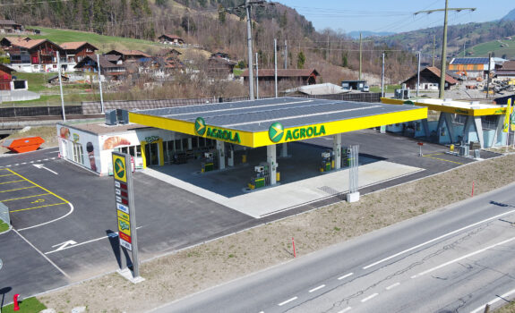 Shop und Tankstelle, LANDI Jungfrau AG, Reichenbach BE