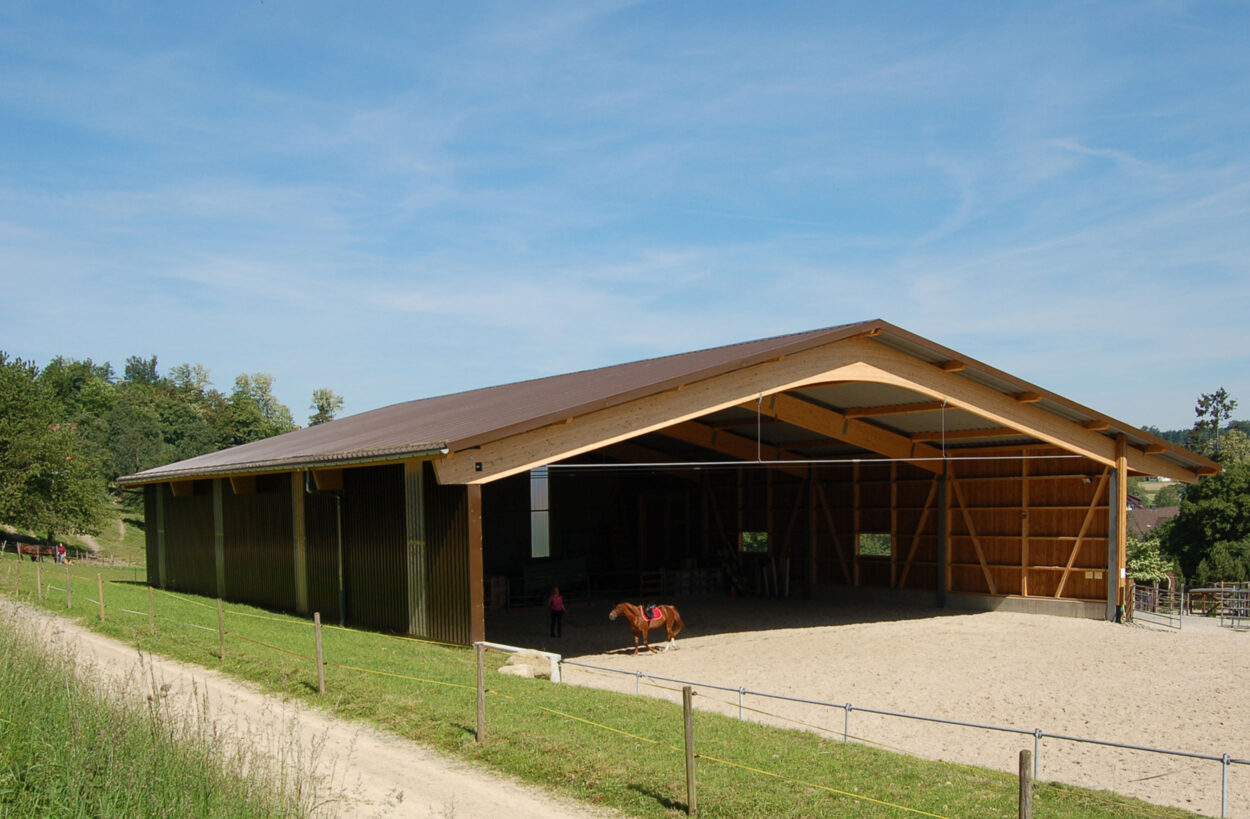Reithalle, Wohlenschwil AG, Landwirtschaft, Pferde