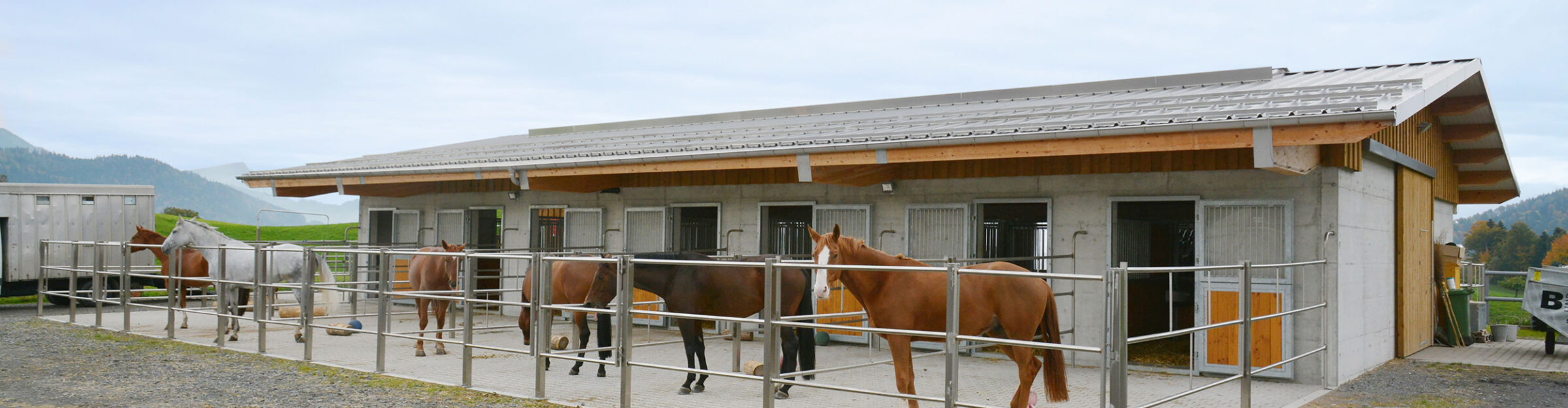 Pferdestall und Reitanlage, Alosen ZG