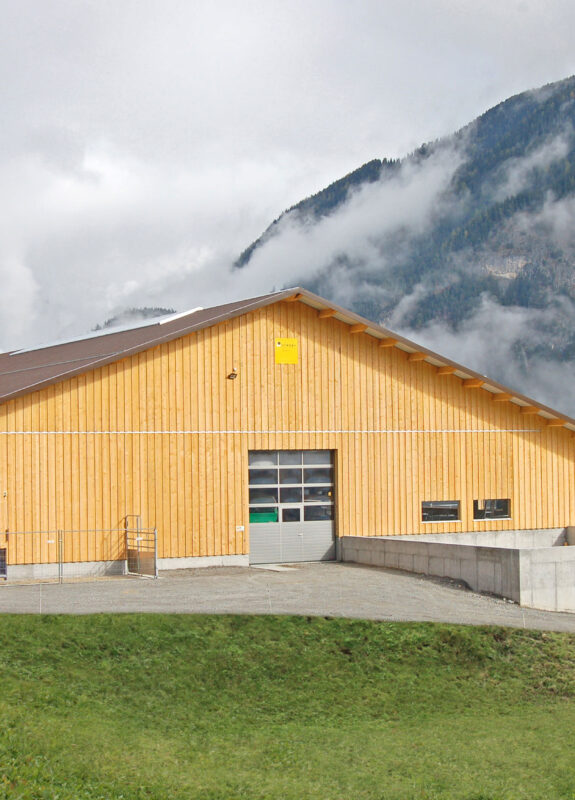 Laufstall mit Futterlagerung, Salouf GR