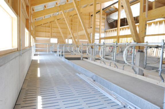 Laufstall mit Futterlagerung, Willerzell SZ