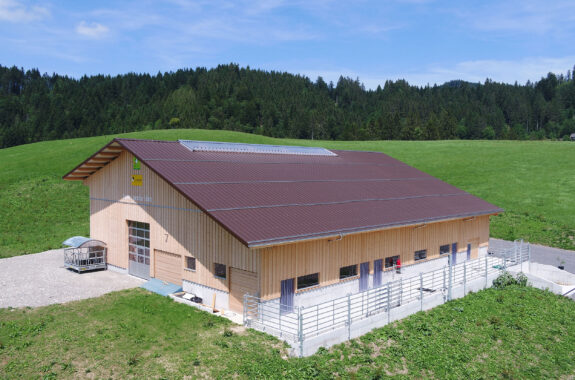 Laufstall mit Futterlagerung, Willerzell SZ