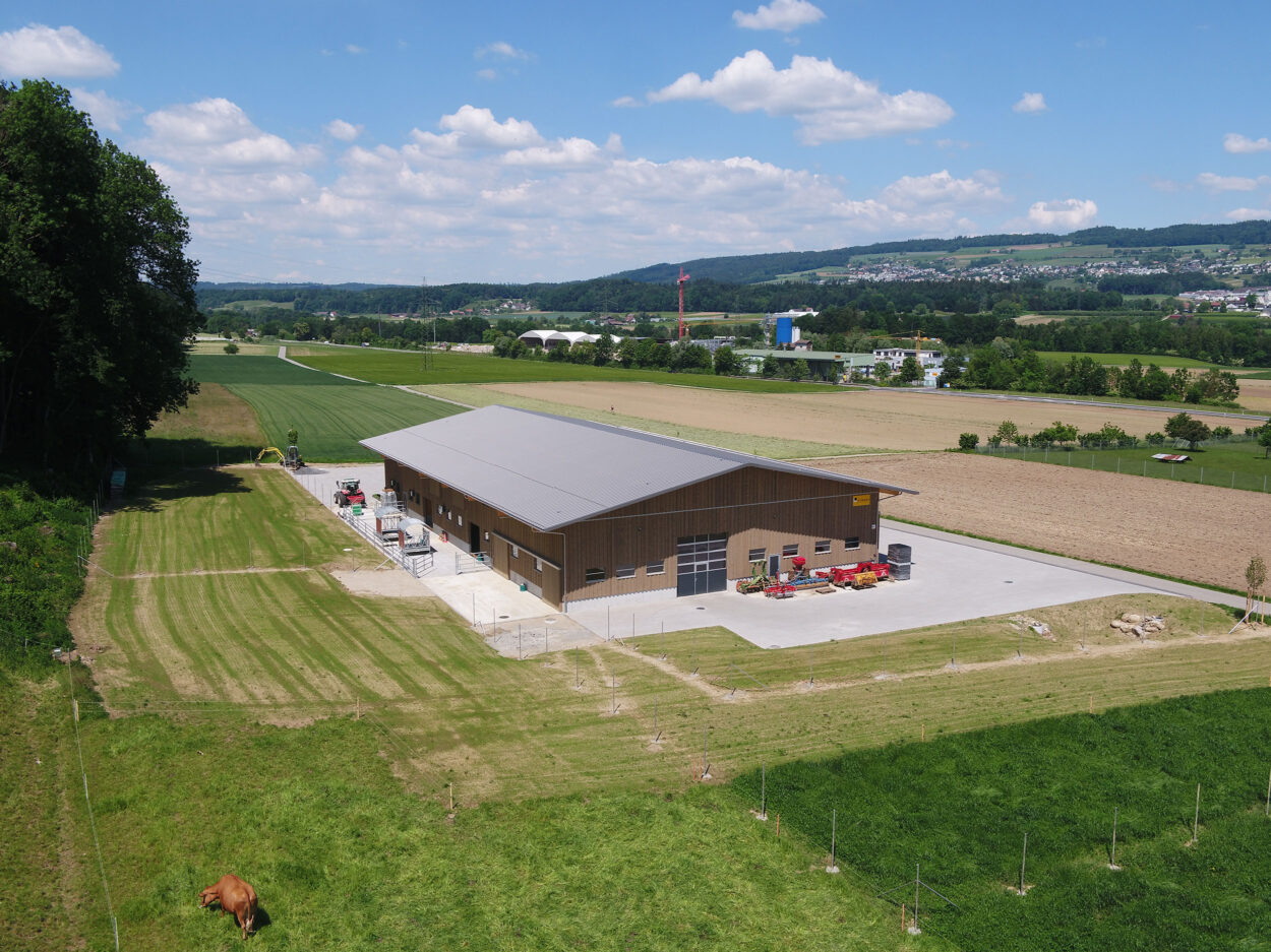 Laufstall mit Nebenräumen, Nesselnbach AG, Landwirtschaft