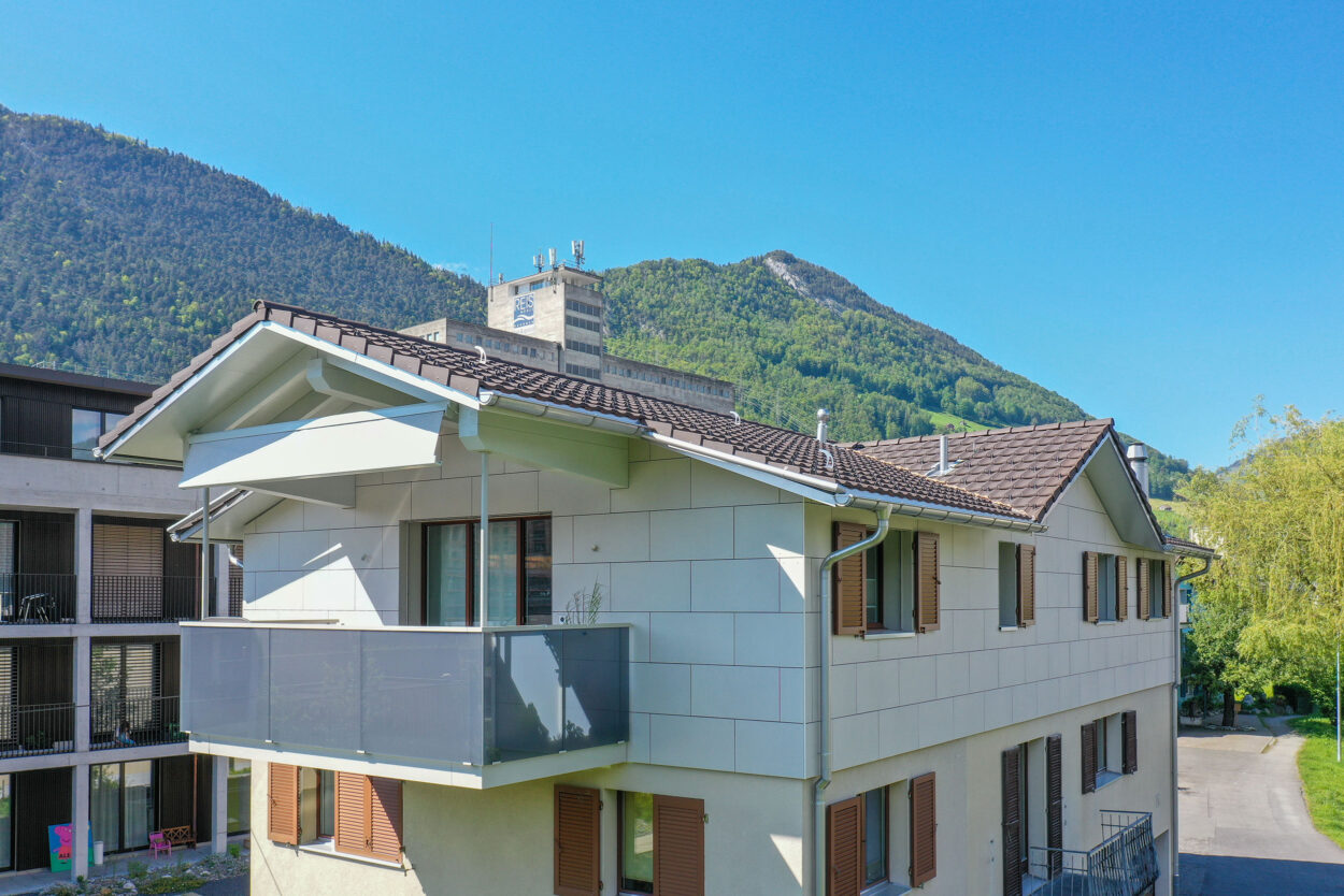 Mehrfamilienhaus, Umbau Dachstock, Brunnen SZ, Umbau Mehrfamilienhaus, Umbau Dachstock, Brunnen SZ, Umbau