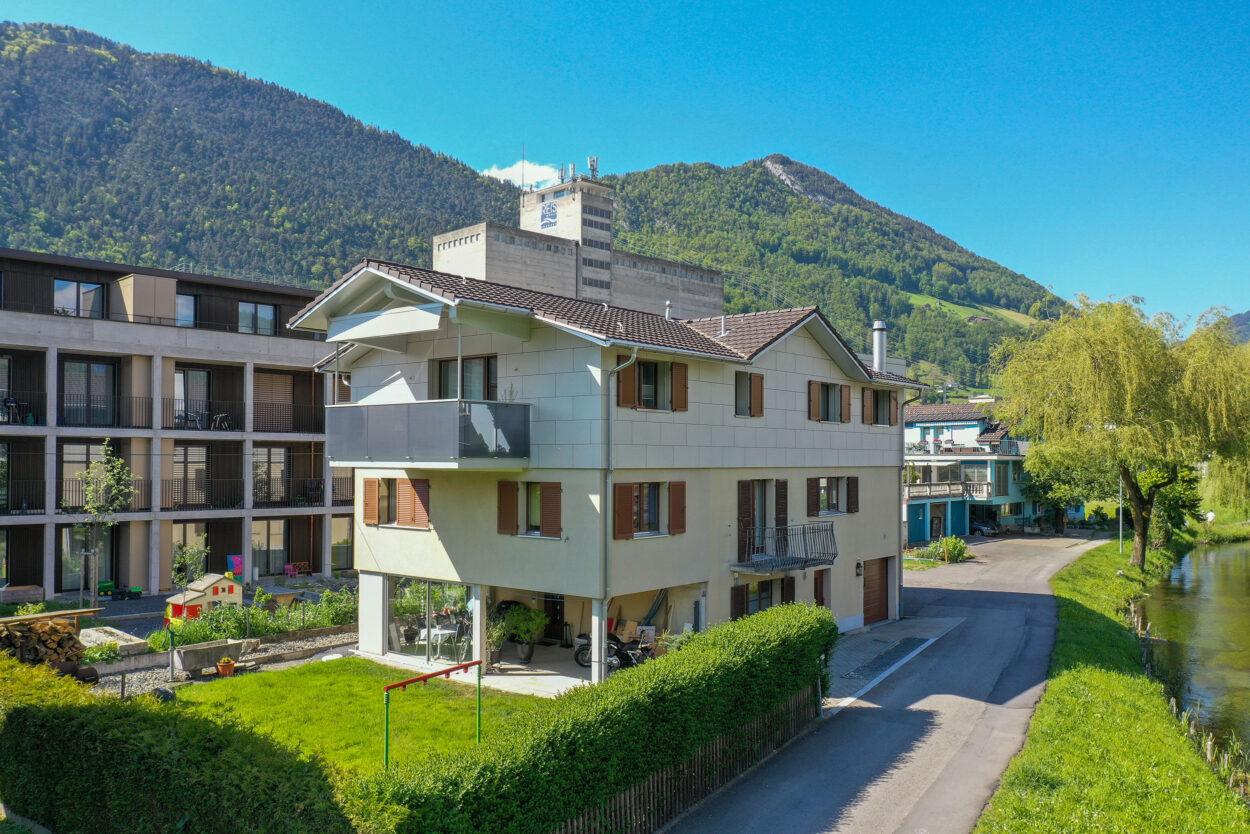 Mehrfamilienhaus, Umbau Dachstock, Brunnen SZ, Umbau Mehrfamilienhaus, Umbau Dachstock, Brunnen SZ, Umbau