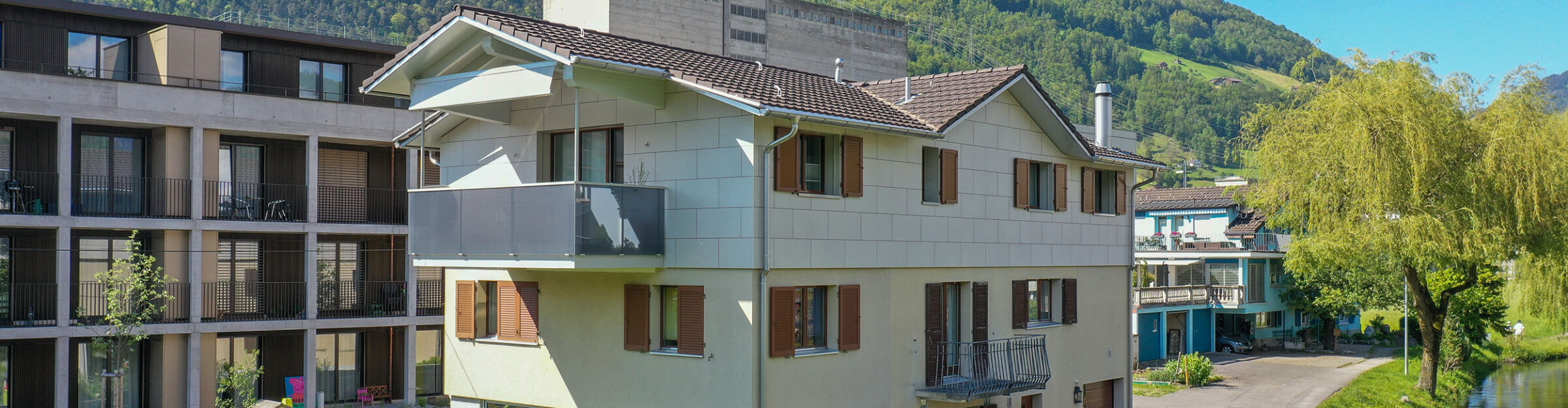 Mehrfamilienhaus, Umbau Dachstock, Brunnen SZ