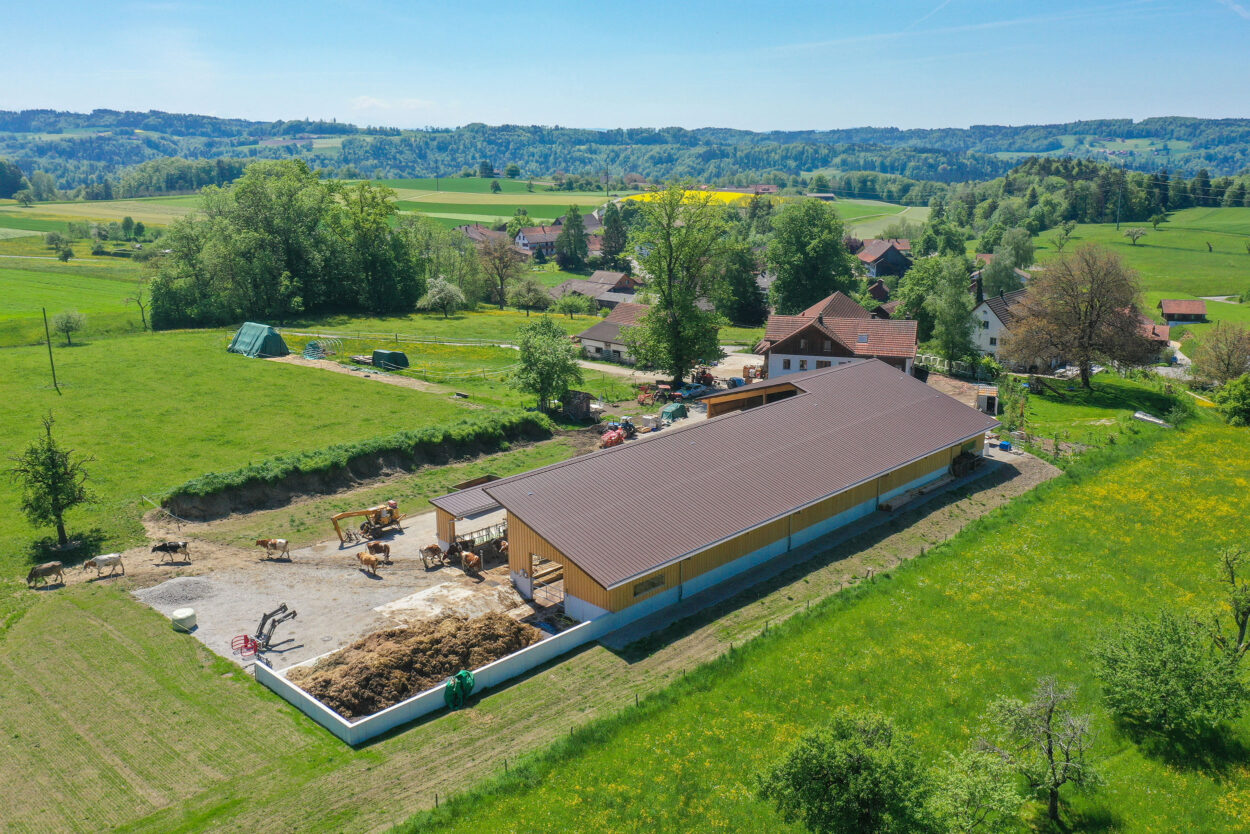 Milchviehstall, Tösstal ZH, Landwirtschaft Milchviehstall, Tösstal ZH, Landwirtschaft