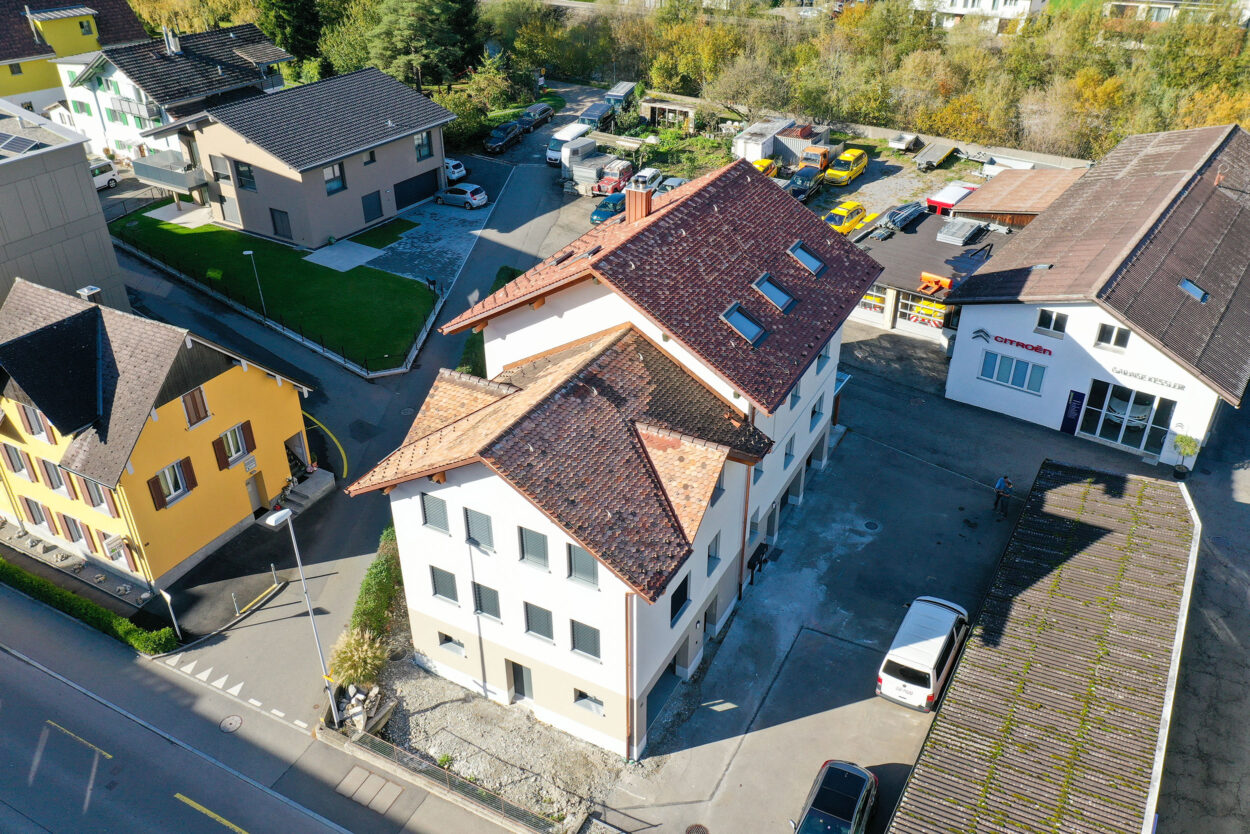 Mehrfamilienhaus, Um- und Anbau, Ibach SZ, Umbau Mehrfamilienhaus, Um- und Anbau, Ibach SZ, Umbau