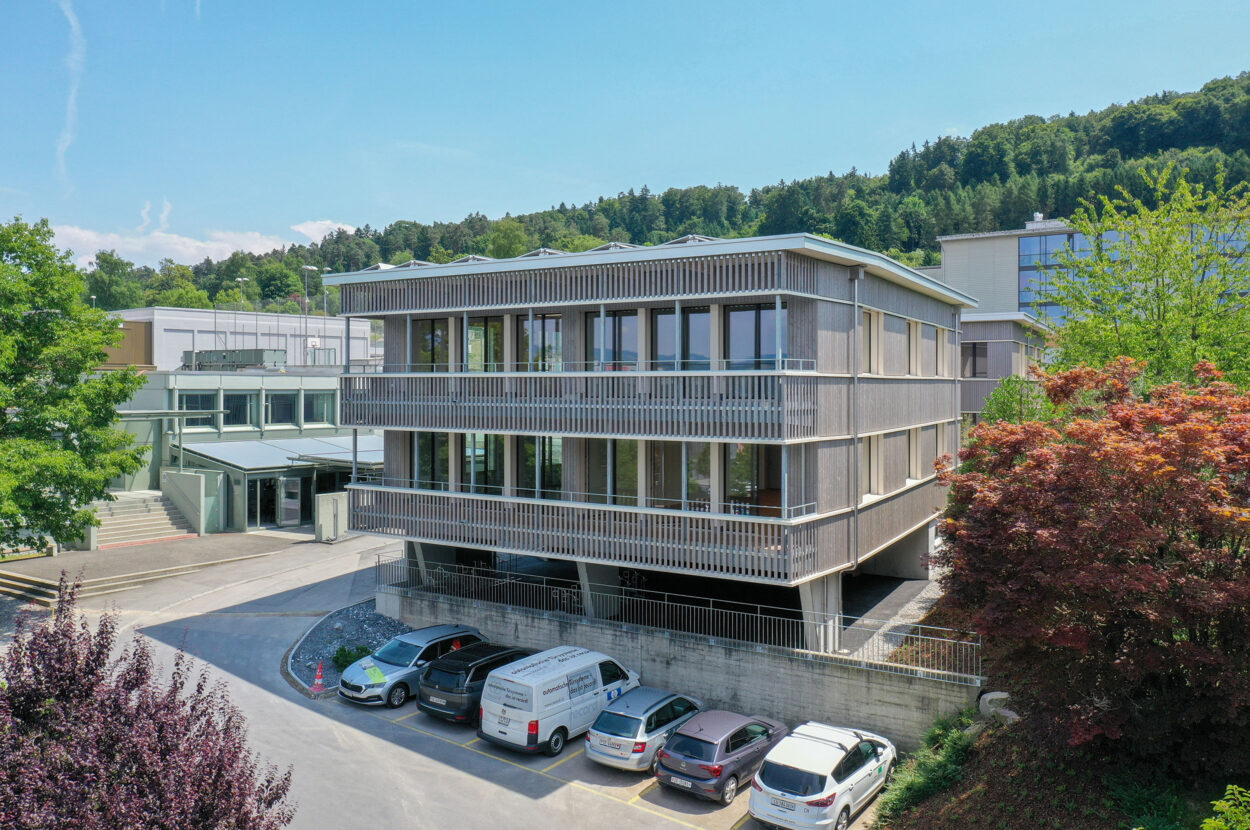 Schulgebäude für Pflegeberufe BBZ, Kanton Schwyz, Pfäffikon SZ
