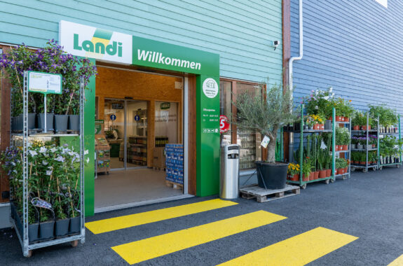 Verkaufsladen und Leistungszentrum Pflanzenbau, LANDI KoWy Genossenschaft, Lyssach BE