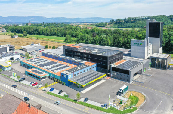 Verkaufsladen und Leistungszentrum Pflanzenbau, LANDI KoWy Genossenschaft, Lyssach BE