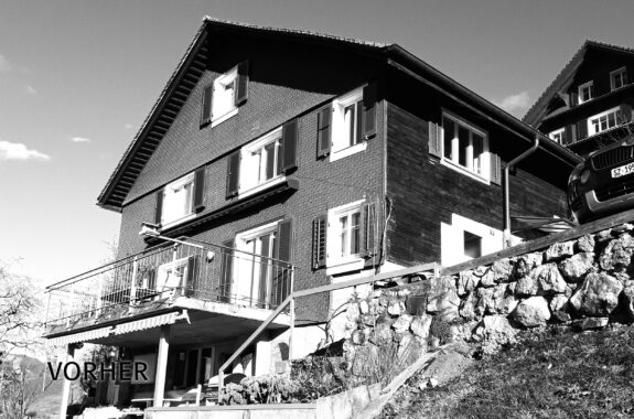 Vorher Dachausbau Einliegerwohnung, Schwyz SZ, Umbau Vorher Dachausbau Einliegerwohnung, Schwyz SZ