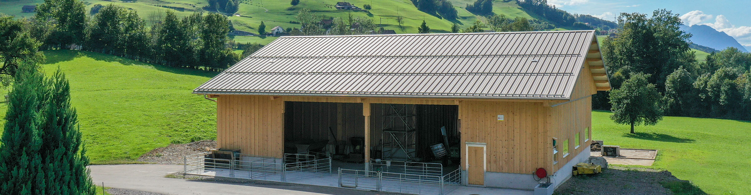 Schafstall mit Futterlagerung, Ibach SZ