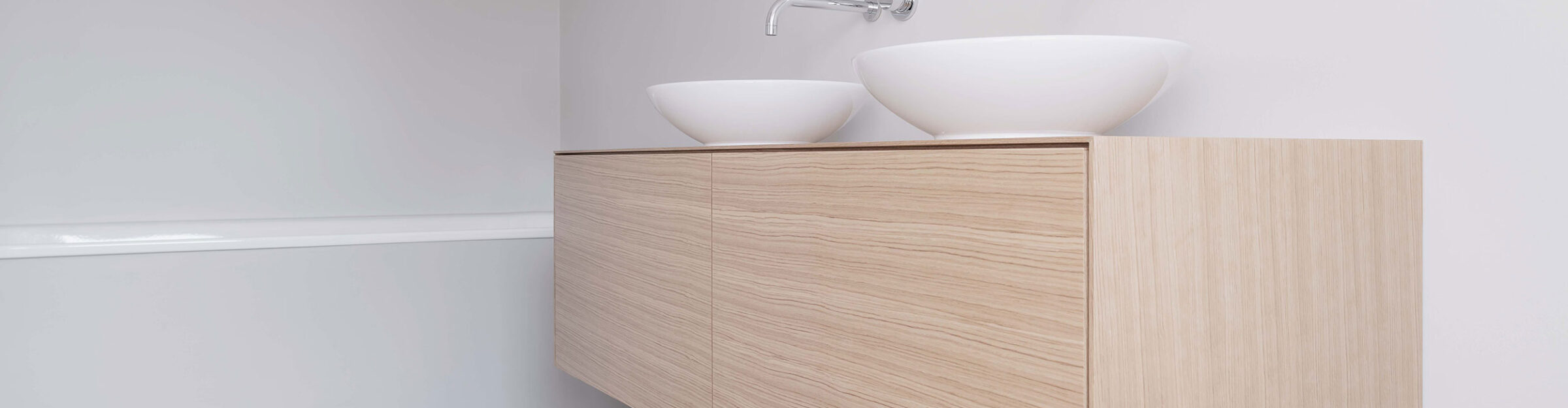 Mehrfamilienhaus «Im Stutz». St. Niklausen LU, Badmöbel