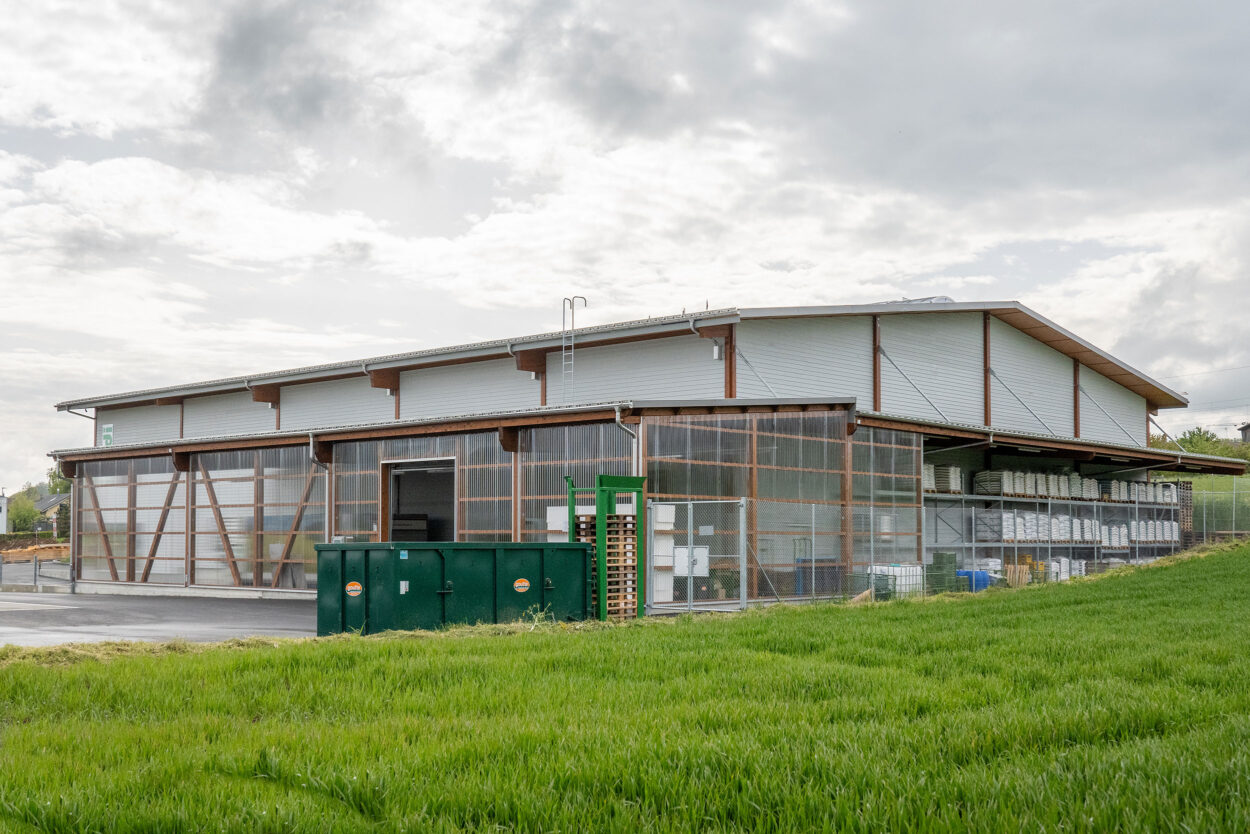 Agrarzentrum, LANDI Centre Broye Genossenschaft, Cugy LANDI-Bauten Agrarzentrum, LANDI Centre Broye Genossenschaft, Cugy LANDI-Bauten