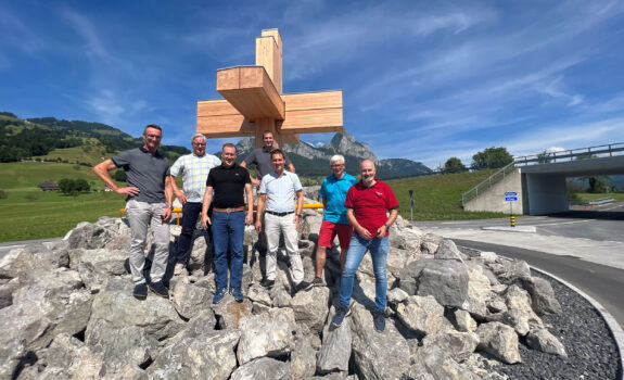 Kreisel Steinerstrasse