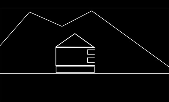 Grafik Mehrfamilienhäuser «Naturblick», Realp UR, Architektur