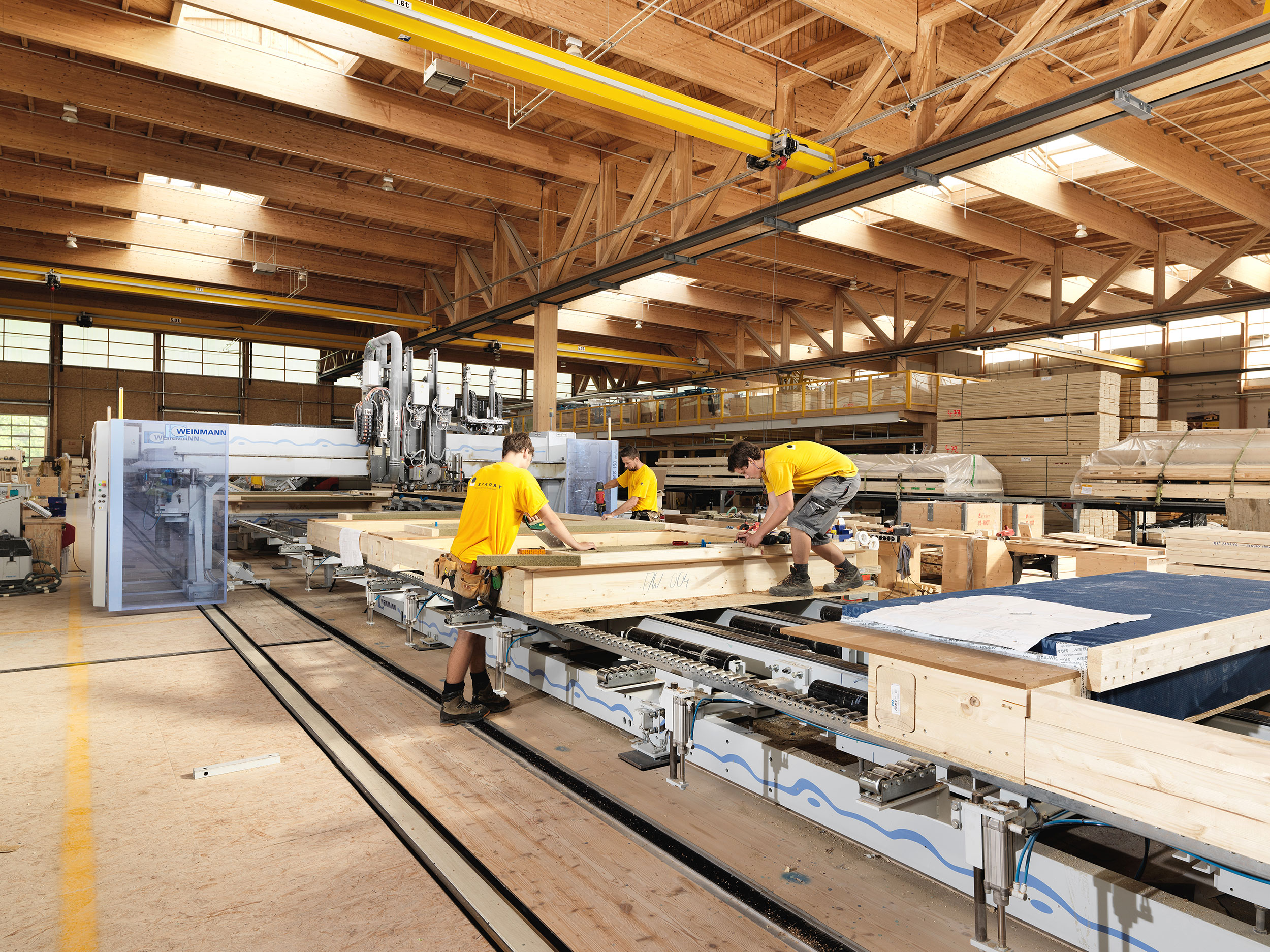 Produktionsmitarbeiter Holzbau / Elementbauer Holzbau / CNC Maschinist