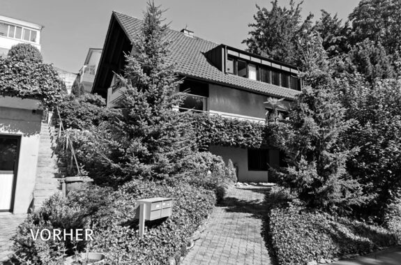 Vorher Einfamilienhaus, Umbau, Küssnacht am Rigi SZ, Umbau Vorher Einfamilienhaus, Umbau, Küssnacht am Rigi SZ