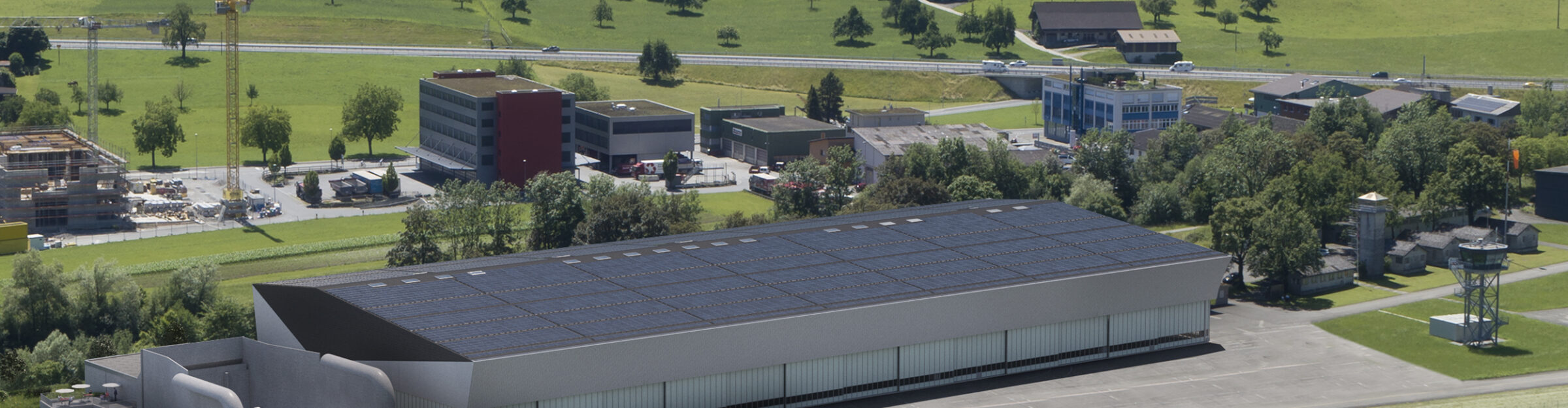 Visualisierung Pilatus Halle Brisen, Buochs