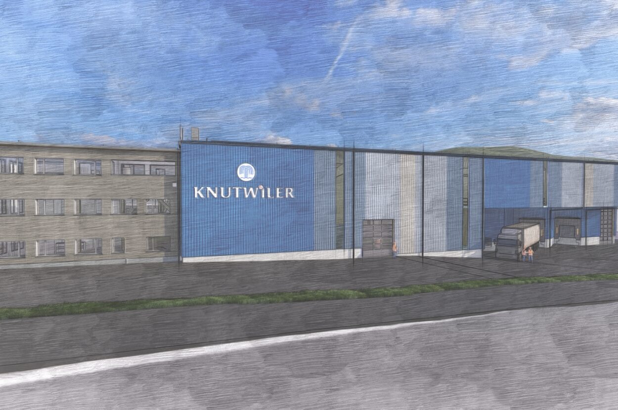 Visualisierung Neubau Büro-und Betriebsgebäude Knutwiler, Triengen LU