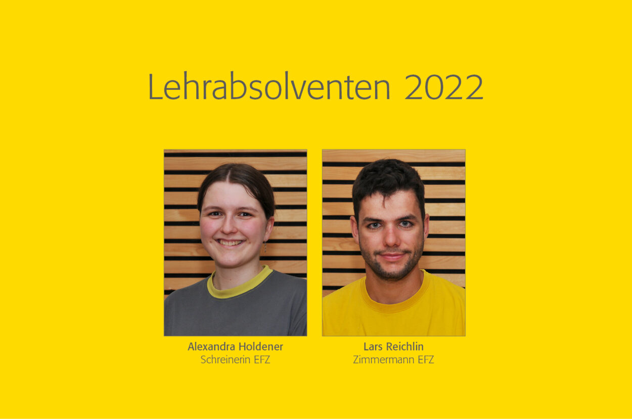 Strüby News Lehrabsolventen 2022