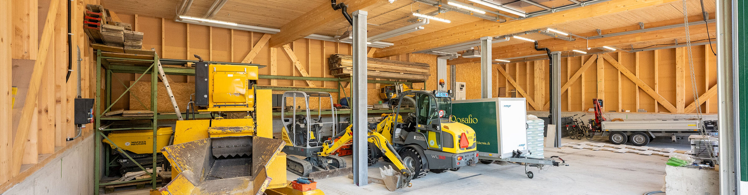 Gewerbegebäude, Rosafio Giovanni Gartenbau, Altendorf SZ