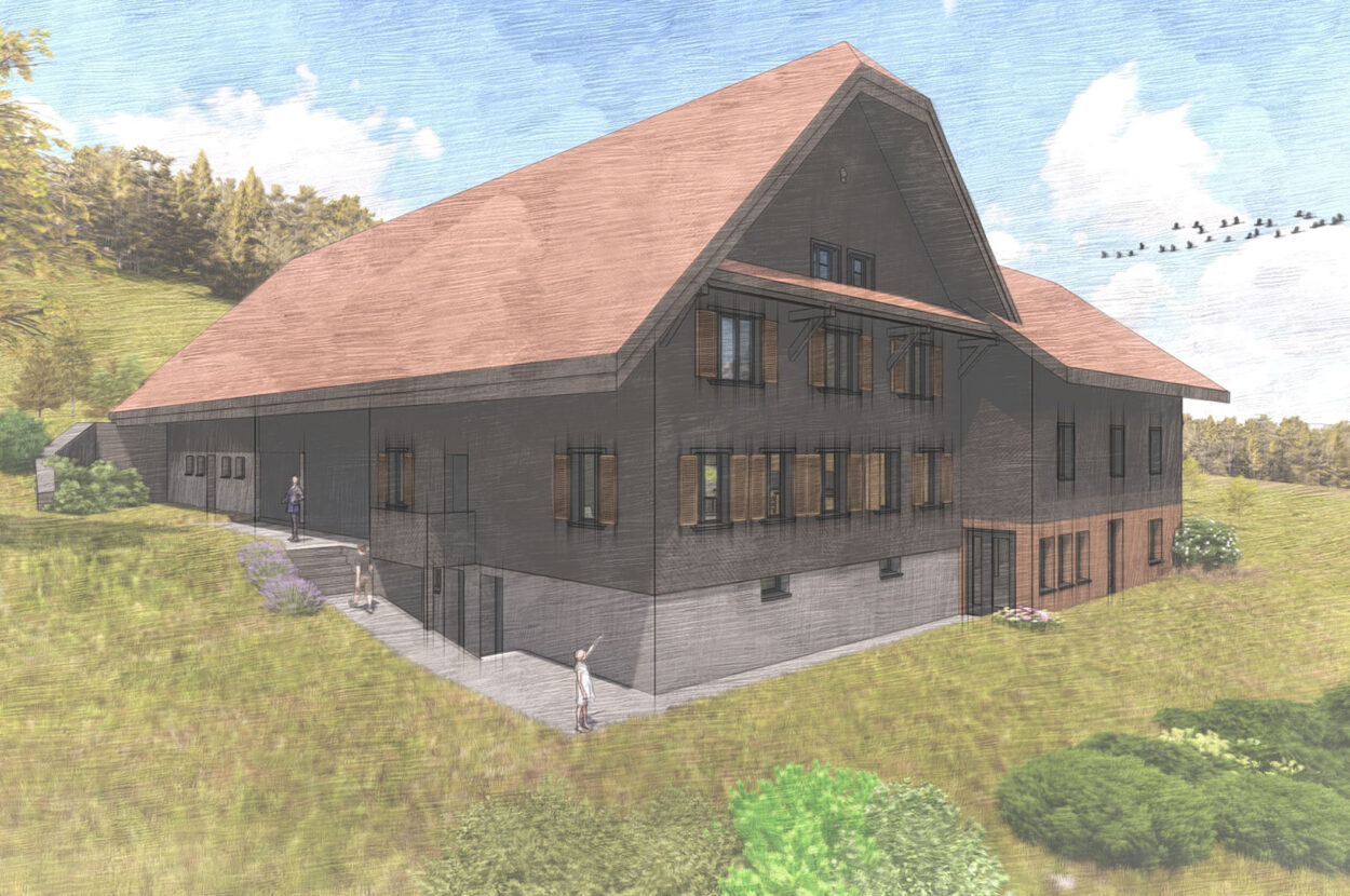 Einfamilienhaus, Umbau und Sanierung, Neuenkirch LU