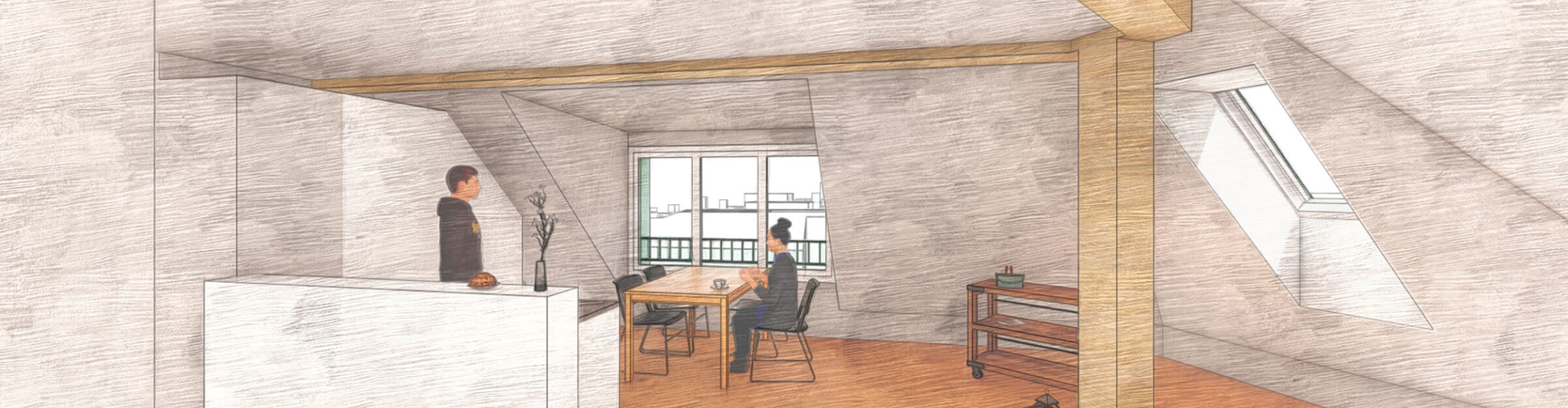 Wohn- und Geschäftshaus, Umbau und Aufstockung, Zürich ZH