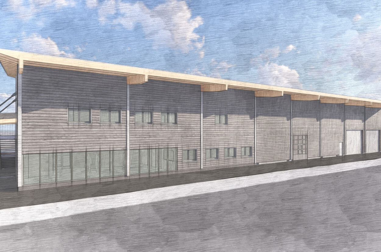 Visualisierung AgroCenter, LANDI Region Huttwil AG, Huttwil BE