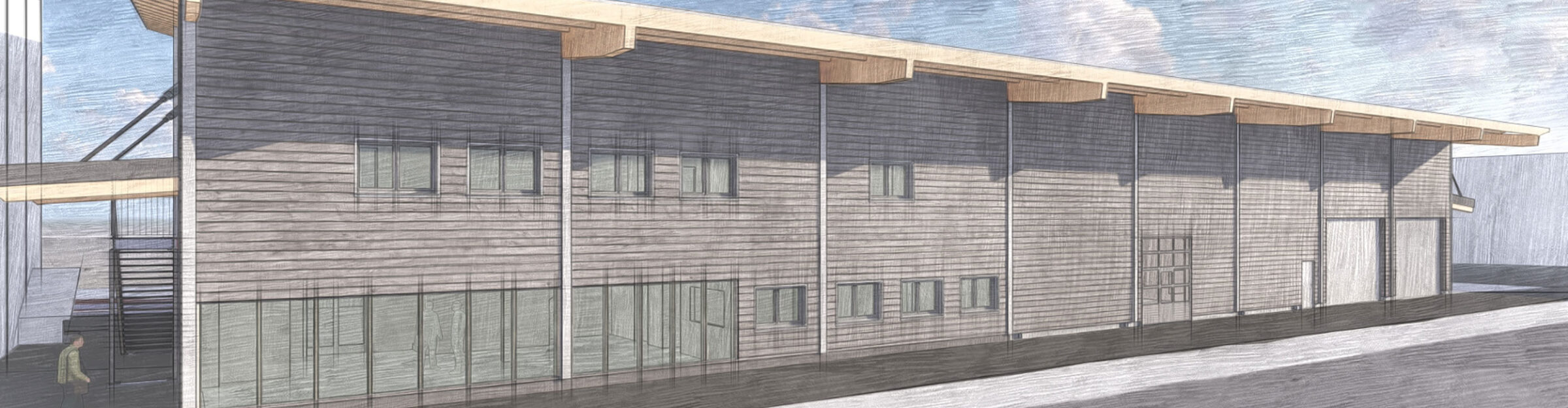 Visualisierung AgroCenter, LANDI Region Huttwil AG, Huttwil BE