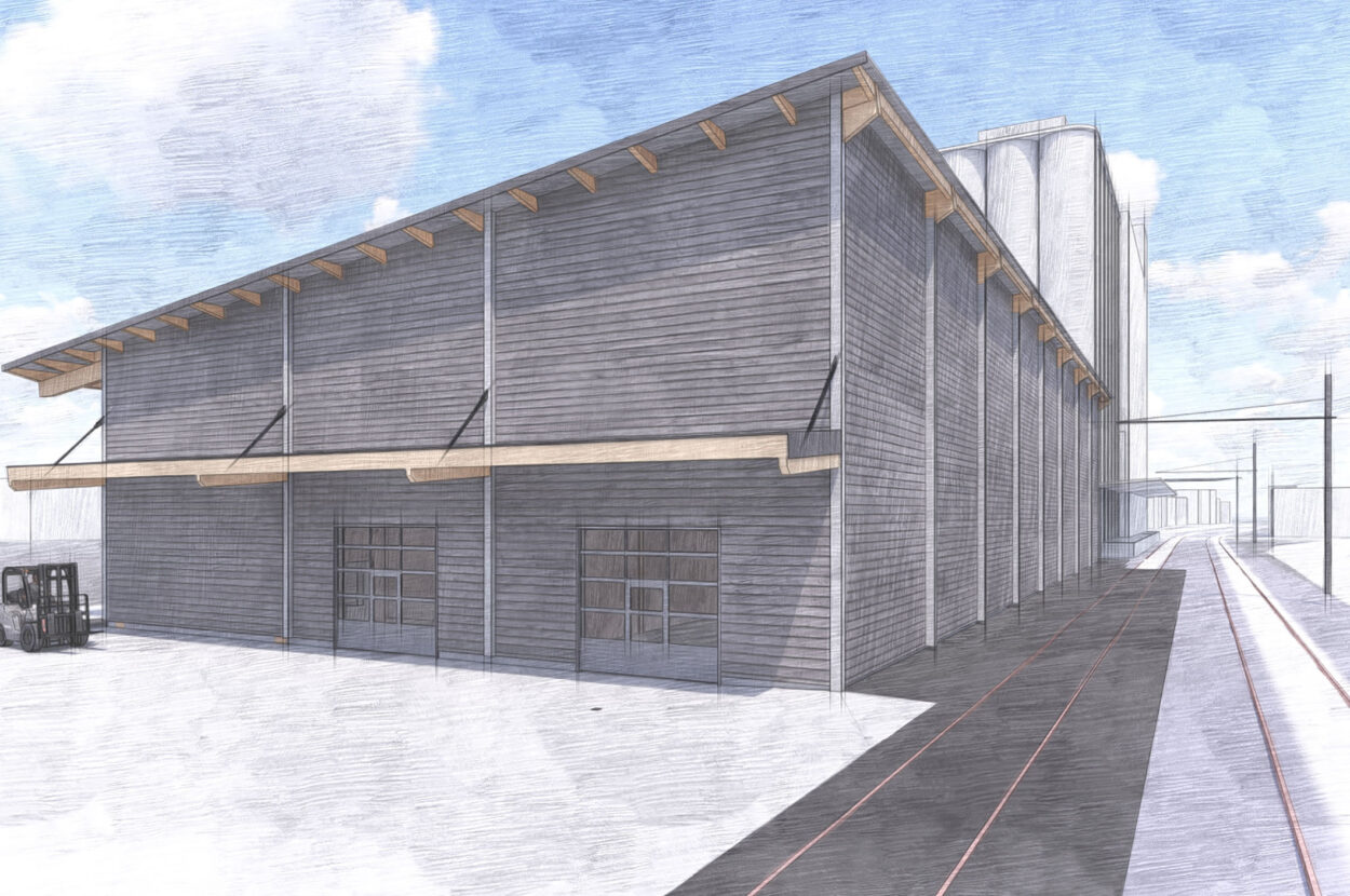 Visualisierung AgroCenter, LANDI Region Huttwil AG, Huttwil BE