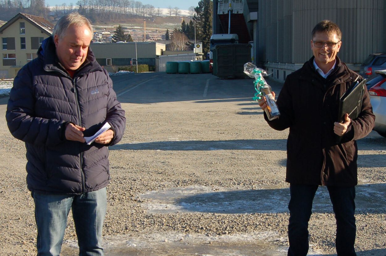 Baustart AgroCenter, LANDI Region Huttwil AG, Huttwil BE