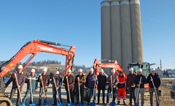 Baustart AgroCenter, LANDI Region Huttwil AG, Huttwil BE