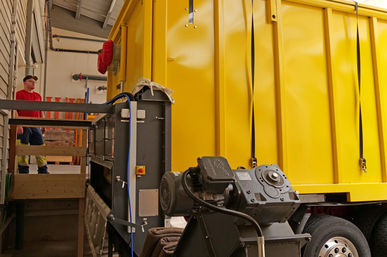 CO2 neutrale Wärmeerzeugung, Holzschnitzerheizung