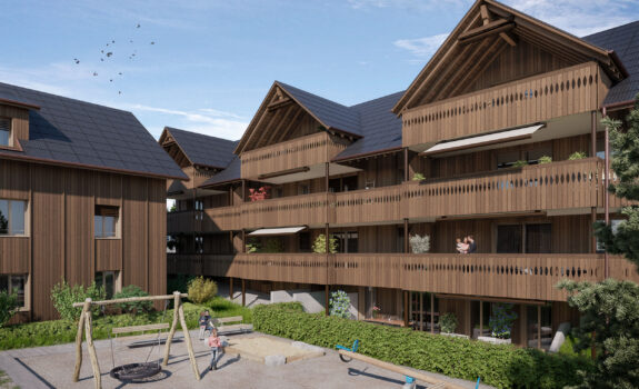 Mehrfamilienhäuser und Einfamilienhaus Tannerhof, Birrhard AG