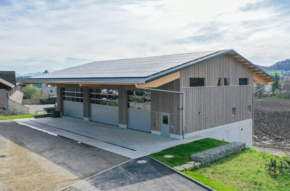 Lagergebäude und Einstellhalle Mellingen, Landwirtschaft