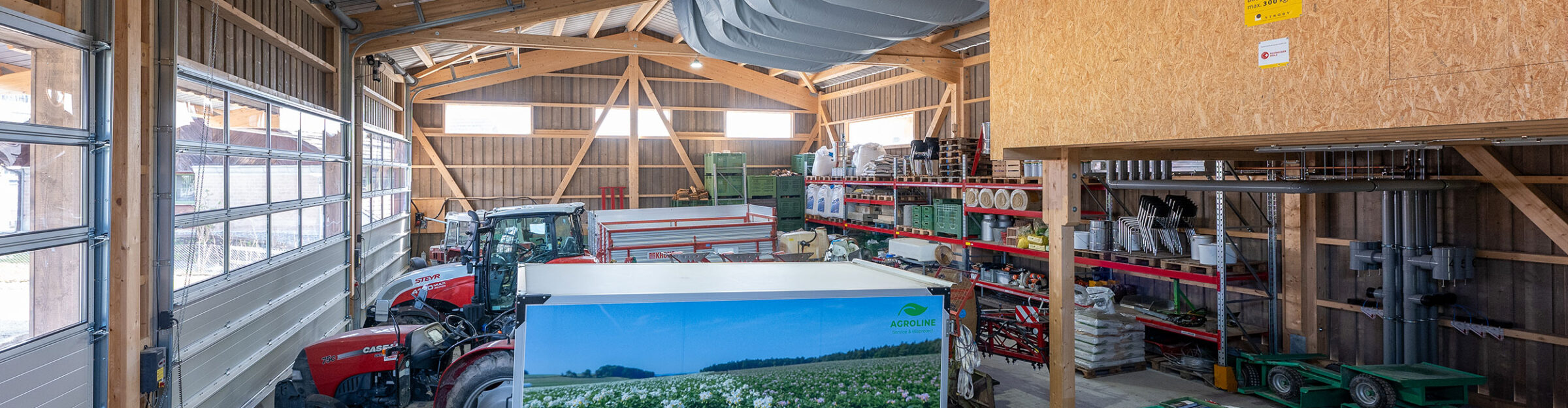 Lagergebäude und Einstellhalle Mellingen